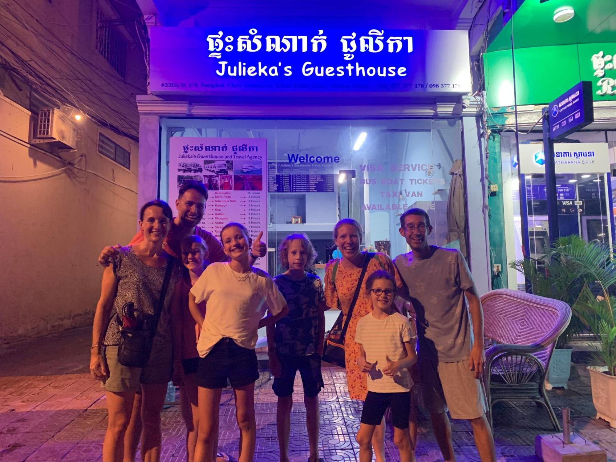 Julieka'S Guesthouse Phnom Penh Zewnętrze zdjęcie
